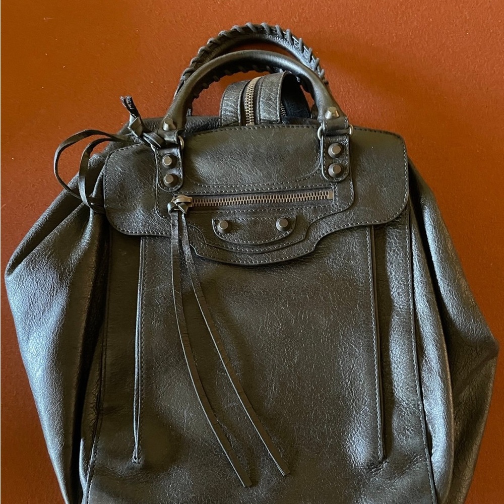 Balenciaga black bag/backpack